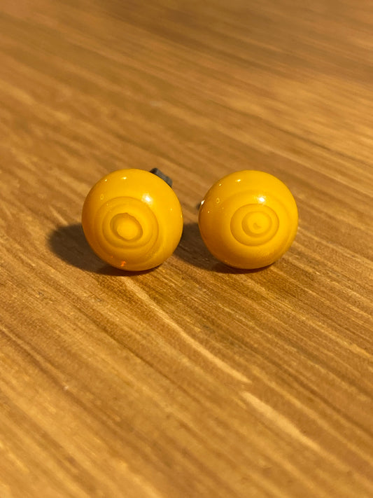 Puces orange sur tige inox