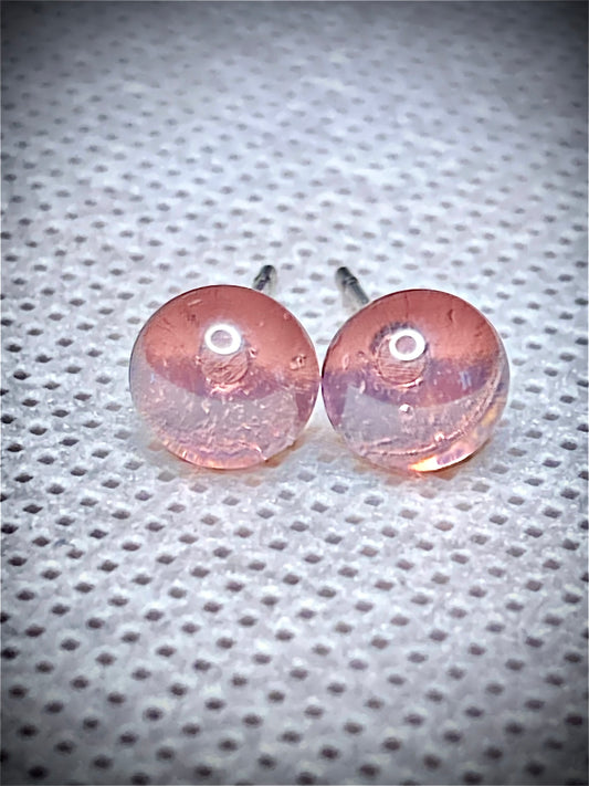 Puce rose foncé en verre